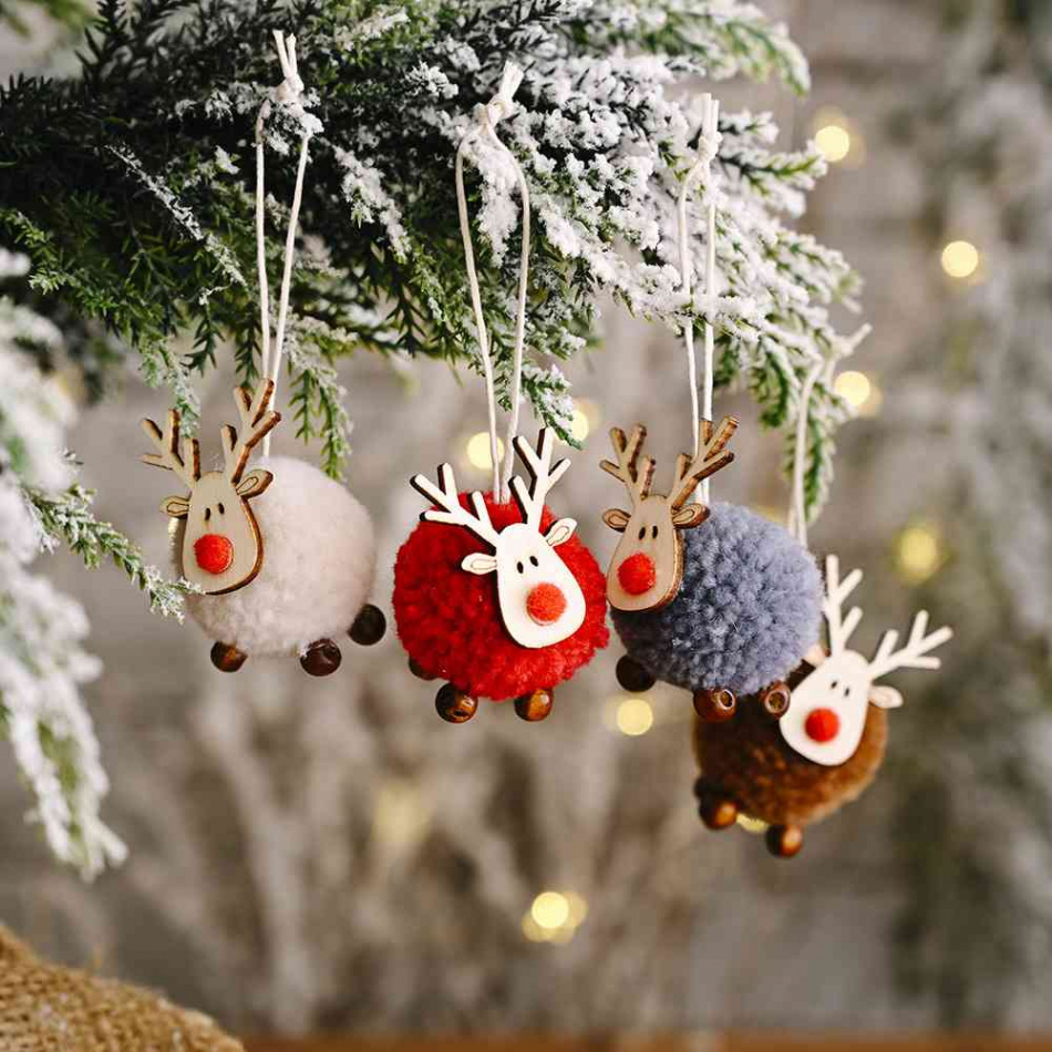 -Piece Reindeer Hanging Widgets – The Nest On Main