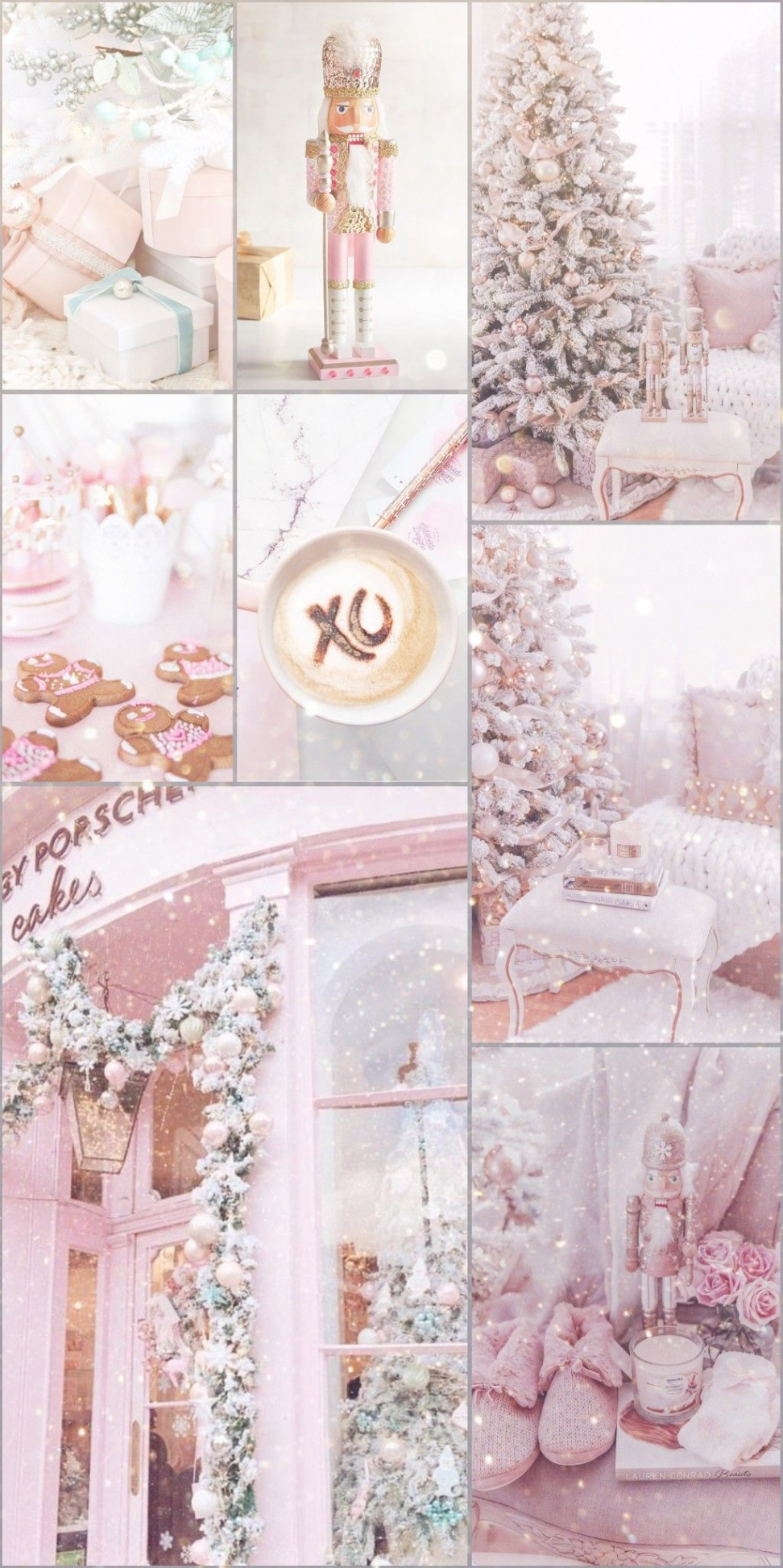 Pink Xmas wallpaper  Xmas wallpaper, Christmas wallpaper, Cute