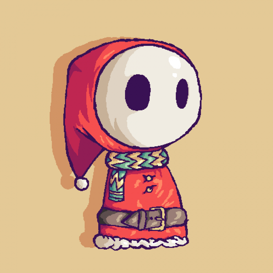 Pixilart - Christmas pfp pog by Mememellow