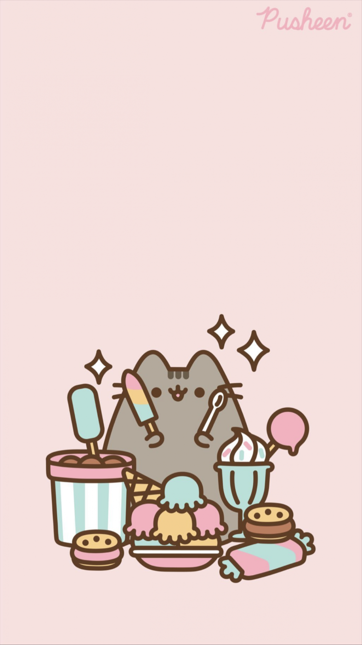 Pusheen the cat iPhone wallpaper  Pusheen cute, Pusheen, Pusheen cat