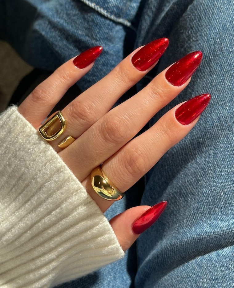 Red Chrome Nails Will Be 