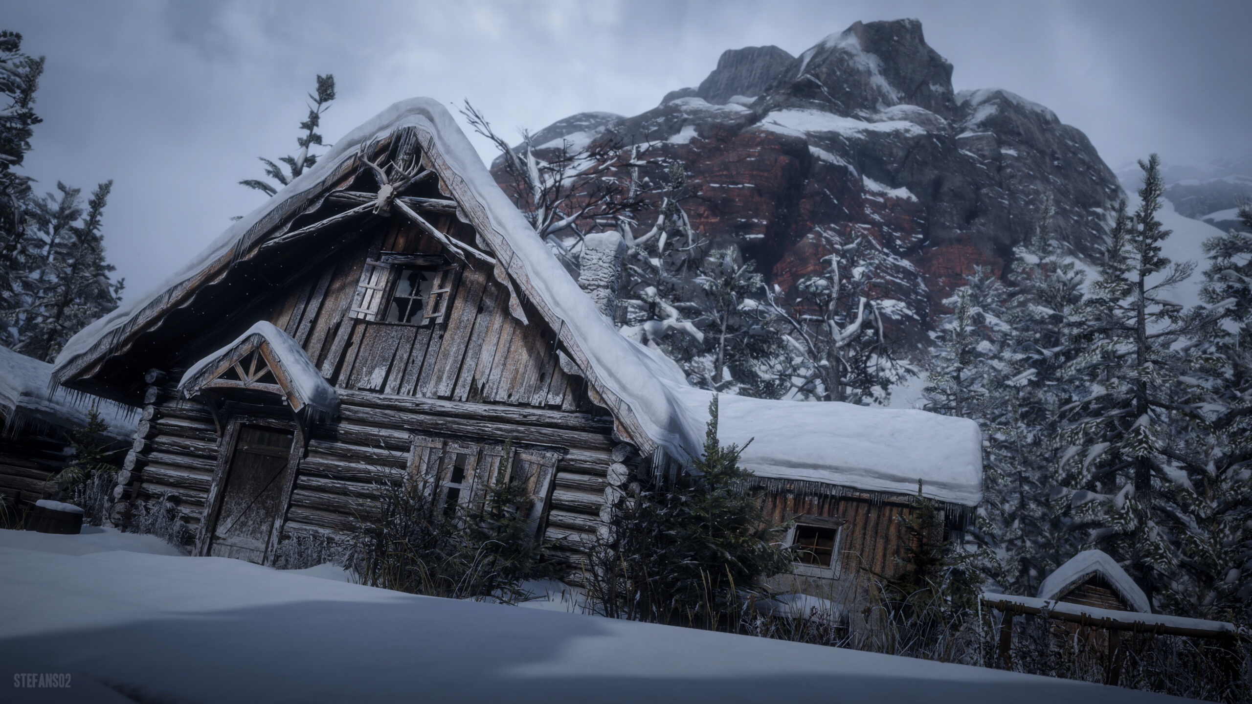 Red Dead Redemption  / Winter Home by StefanS0