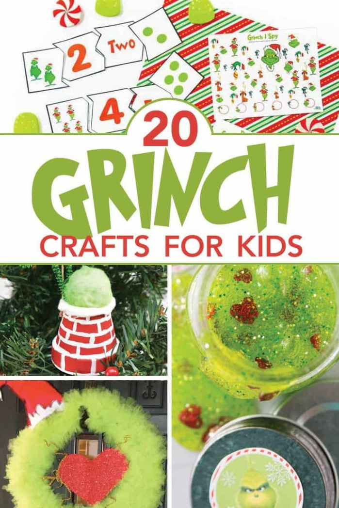 + Ridiculously Fun Grinch Crafts for Grinchmas  Grinch crafts