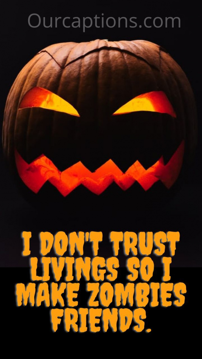 Scary & Spooky Halloween Captions for Instagram  Instagram