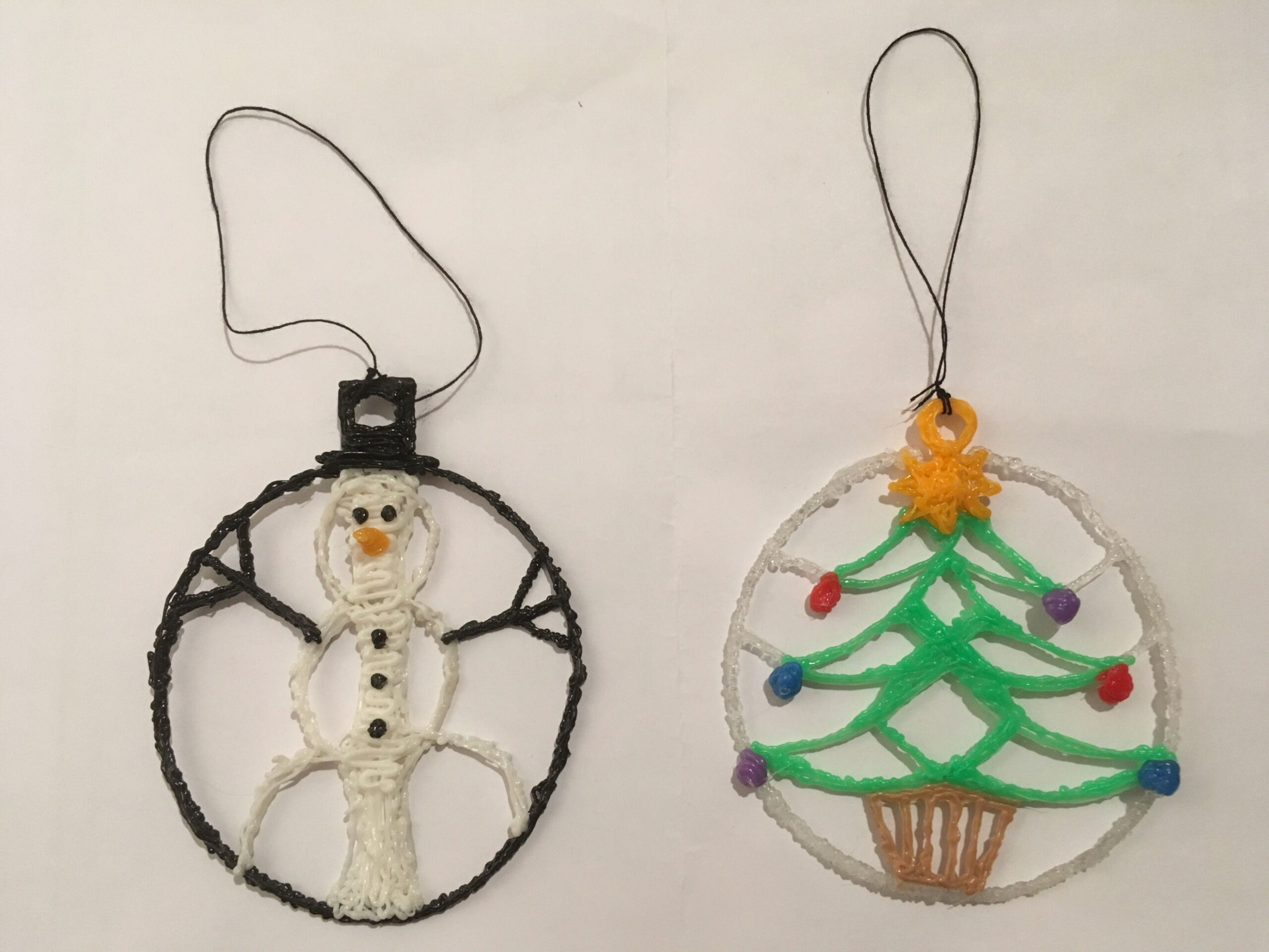 Self made Christmas decorations with D pen  d pen, d pen