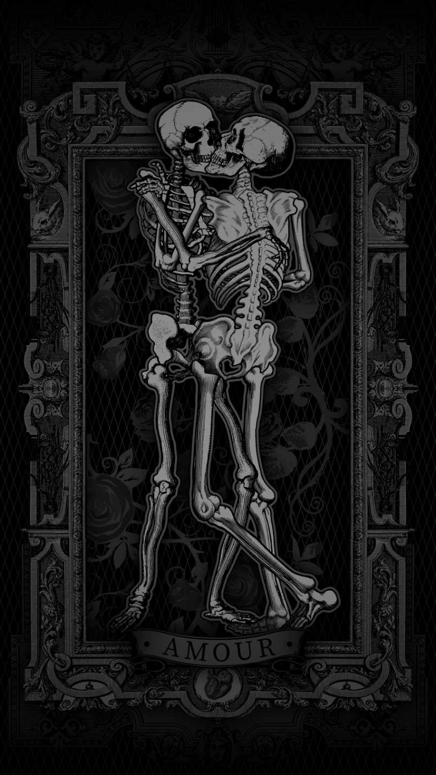 Skeleton Lover IPhone Wallpaper - IPhone Wallpapers : iPhone