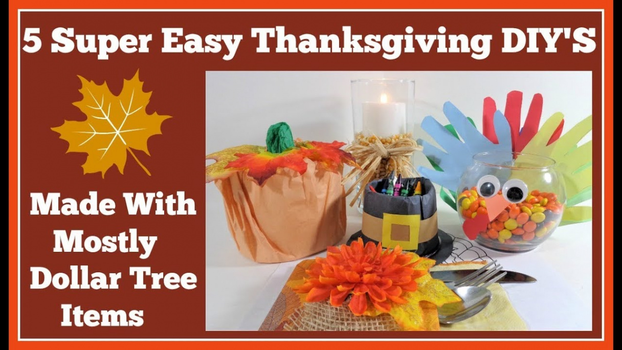 Super🍂 Easy Dollar Tree🍂 Thanksgiving DIY