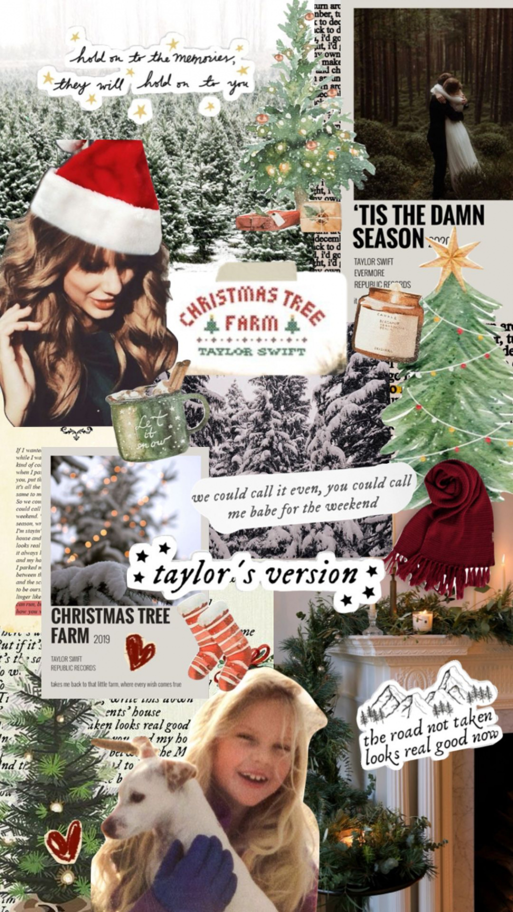 taylorswift #christmas #aesthetic #christmastreefarm