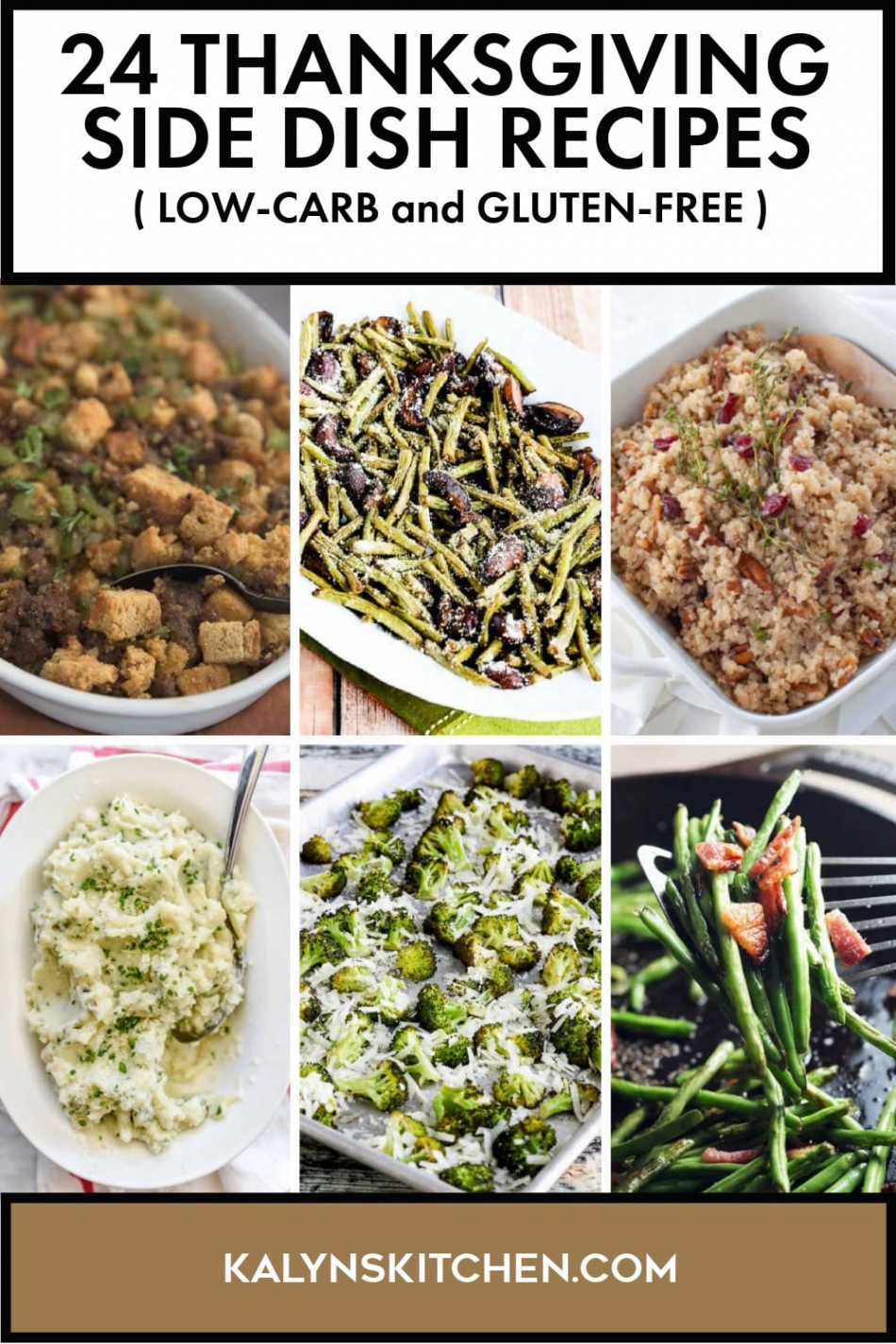 Thanksgiving Side Dish Recipes (Low-Carb and Gluten-Free