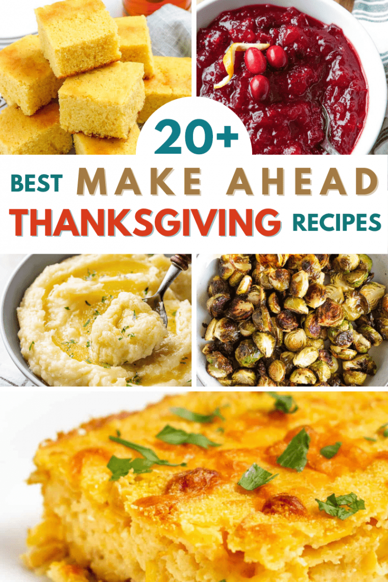 + Thanksgiving Side Dish Recipes You Can Make Ahead