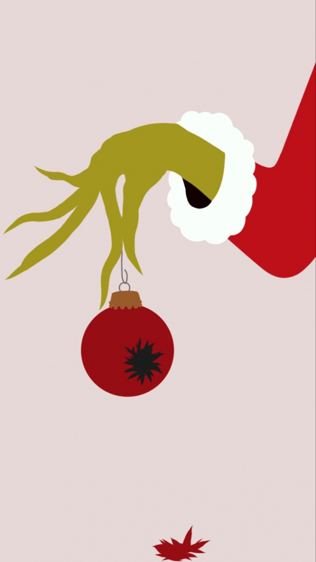 The grinch broke Christmas  Wallpaper iphone christmas, Cute