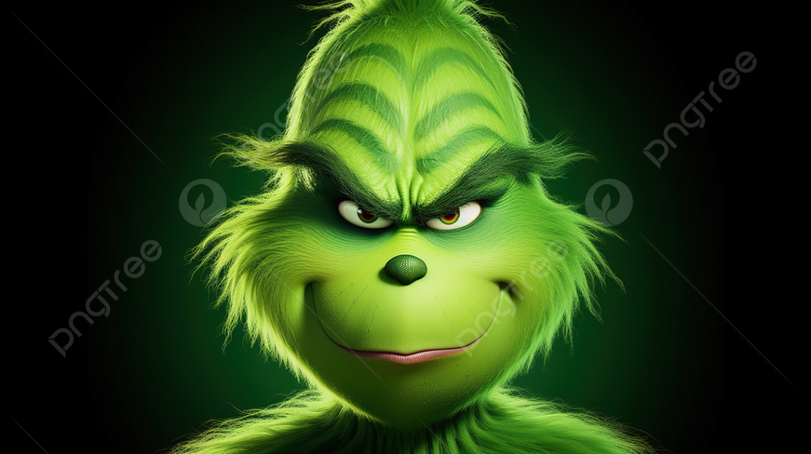 The Grinch Character Is Looking Angry Background, The Grinch