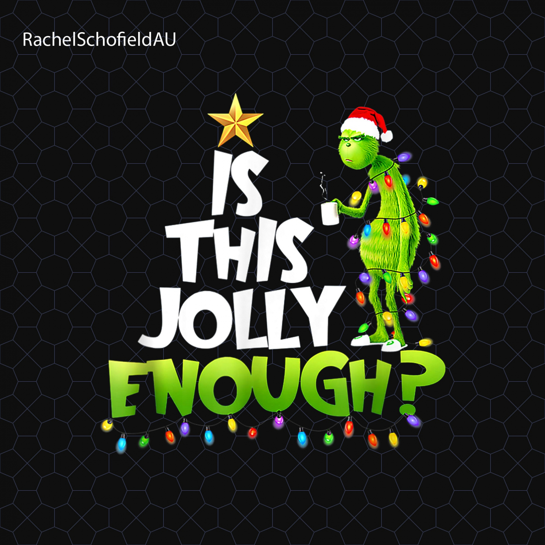 The Grinch Christmas Png, Is This Jolly Enough Png, Christmas Grinch Png,  Grinch Family Png, Grinchmas Png, Christmas Png, Xmas Png