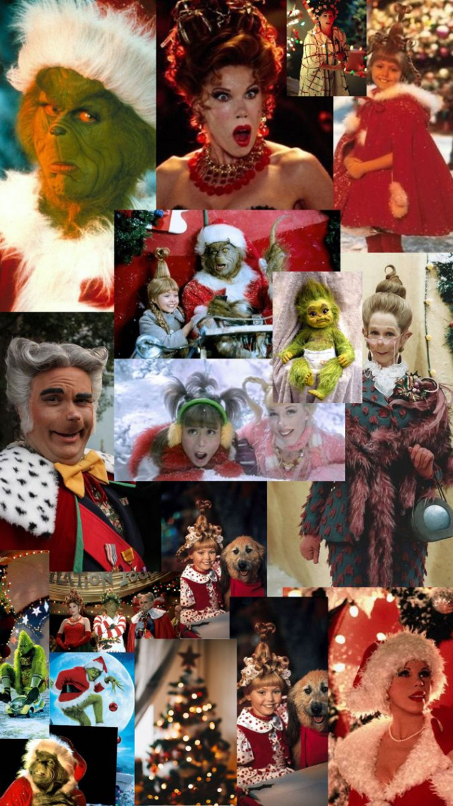 The Grinch collage  Iphone wallpaper, Wallpaper, Ronald mcdonald
