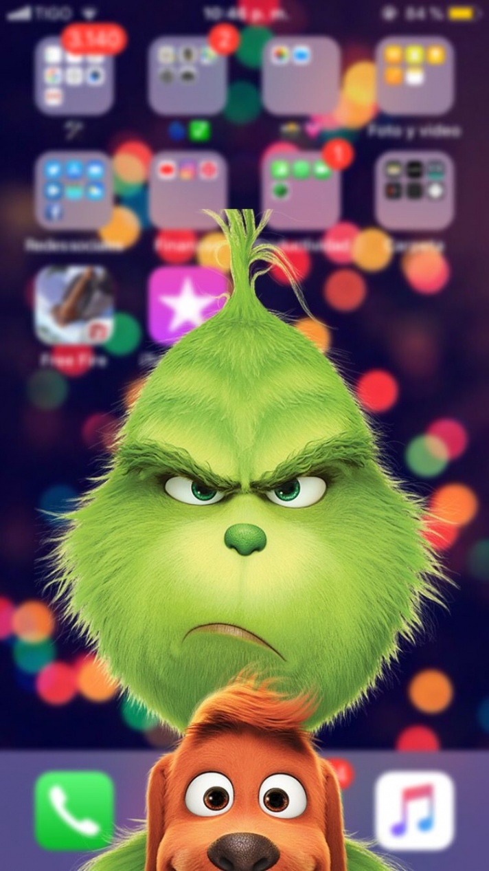 The Grinch 🥰 Wallpaper For You Phone 📱  Funny iphone wallpaper