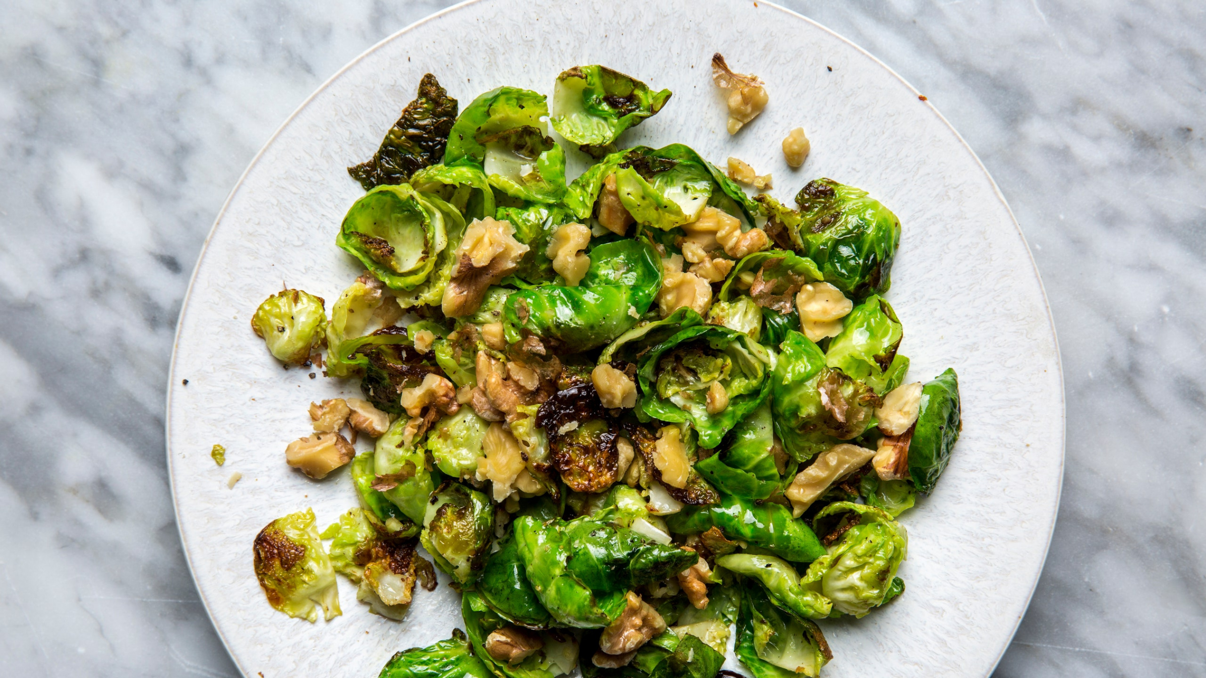 The Minimalist Brussels Sprouts Thanksgiving Side with Maximalist