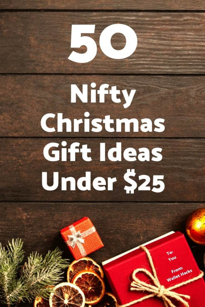Thoughtful Christmas Gift Ideas Under $