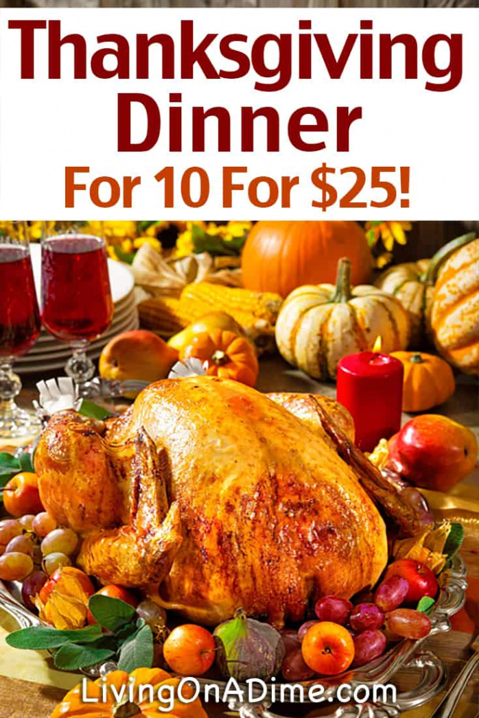 Traditional Thanksgiving Recipes - Dinner For  For Less Than $!