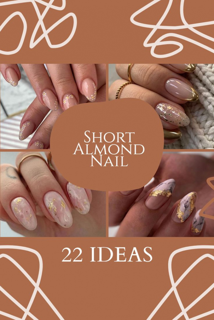 Trendy Short Almond Nail Ideas for a Goodest Look in