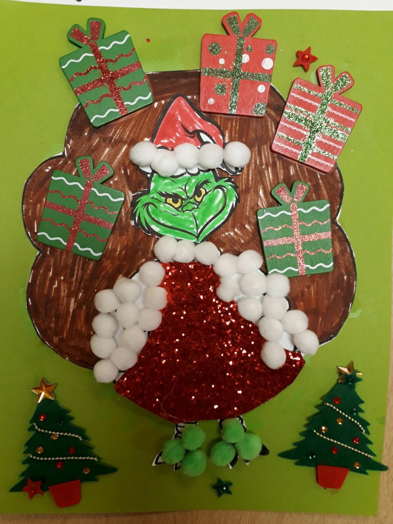 Turkey Disguise Grinch  Turkey disguise project, Turkey disguise