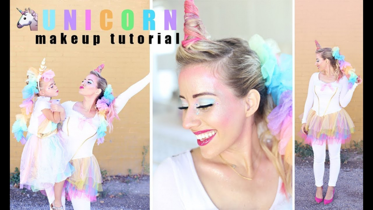 Unicorn Makeup Tutorial!  Twist Me Pretty