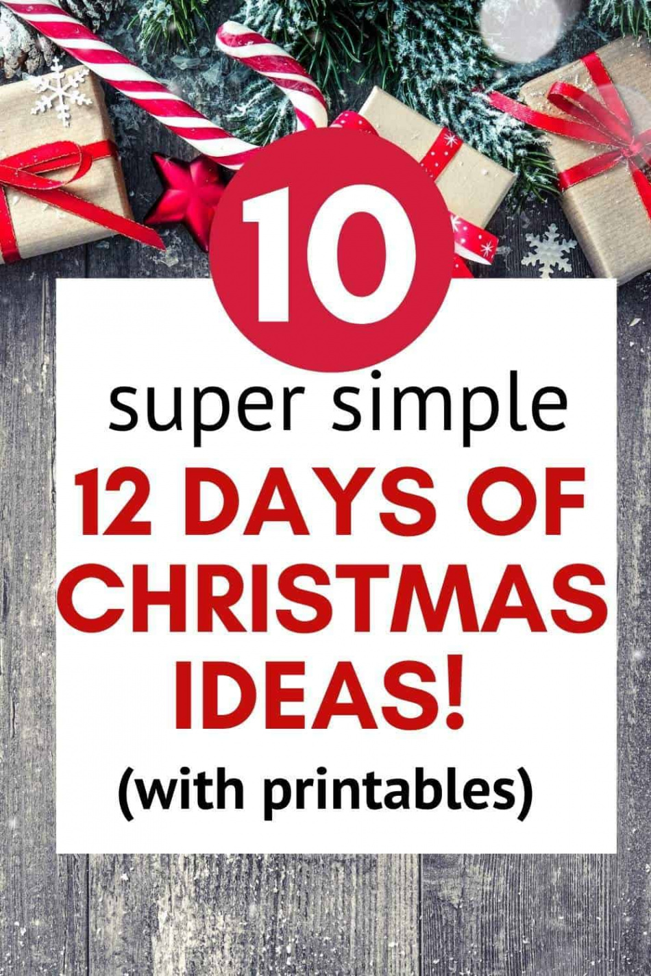 Unique  Days of Christmas Ideas For   SoFestive