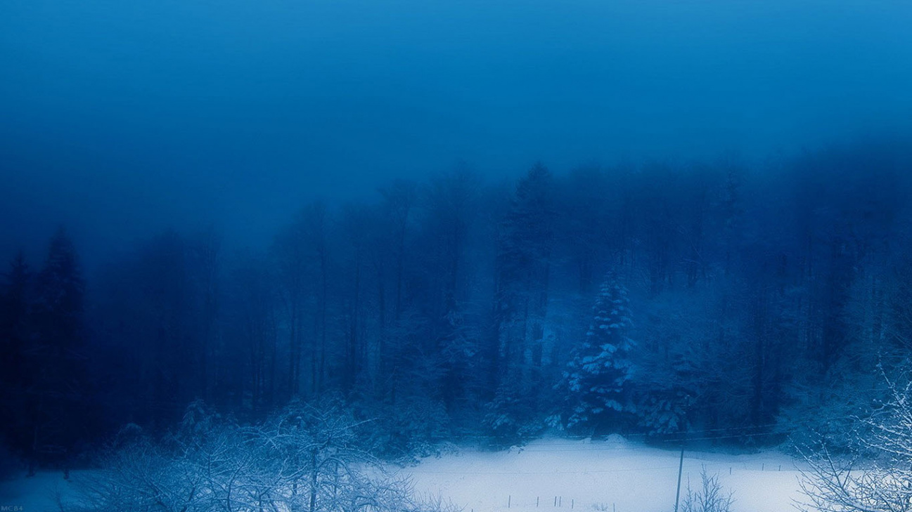 wallpaper for desktop, laptop  mc-wallpaper-blue-christmas-snow