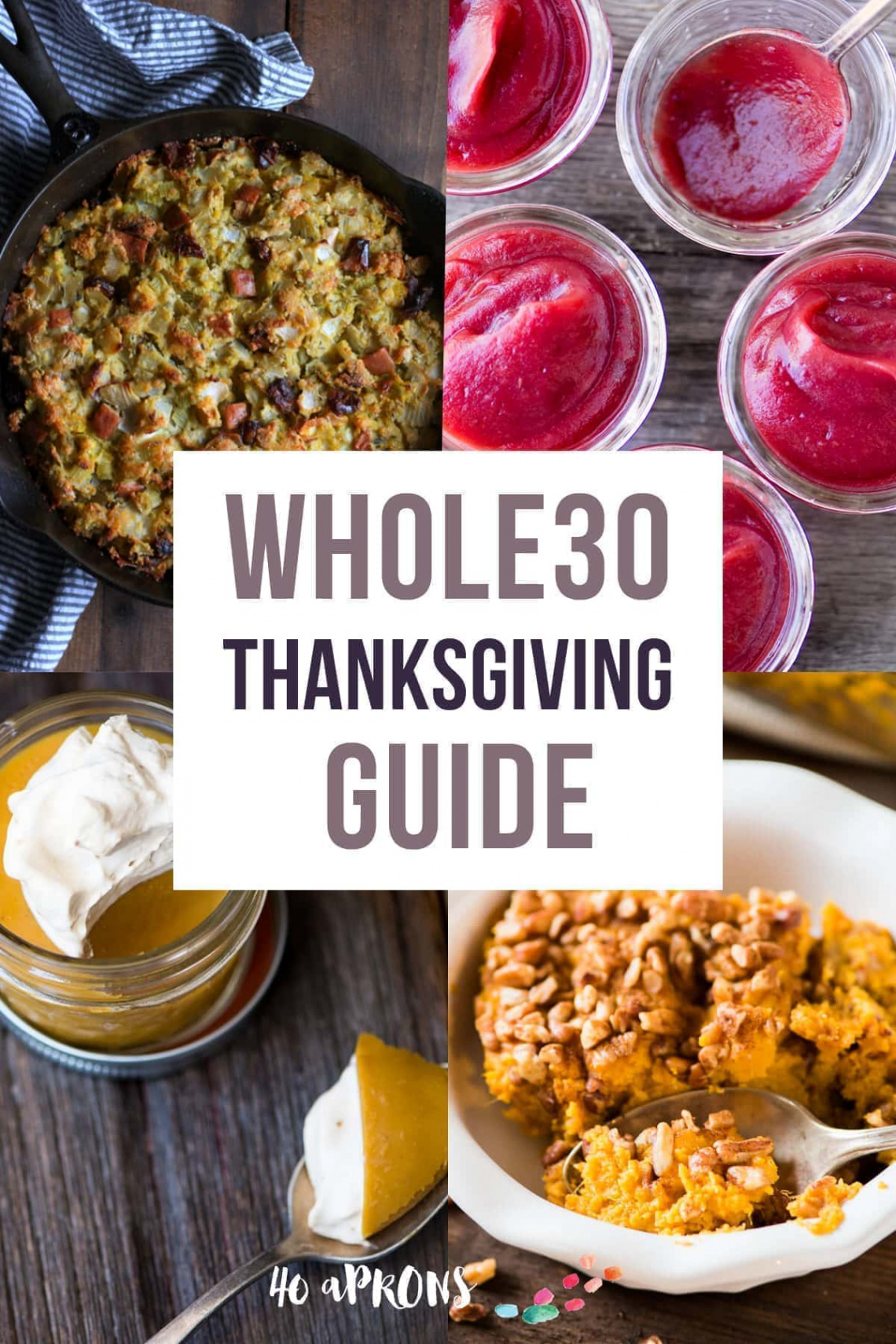 Whole Thanksgiving Guide (or Paleo Thanksgiving!) -  Aprons