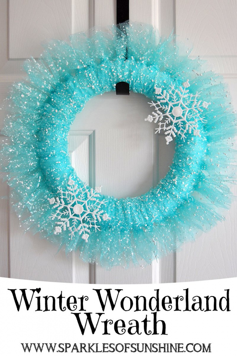 Winter Wonderland Wreath - Sparkles of Sunshine