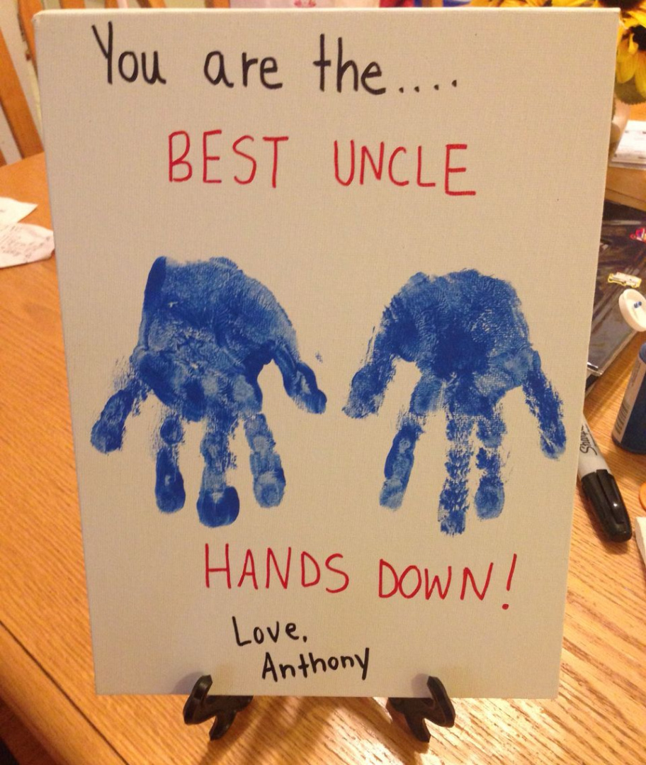 You are the best uncle "hands down!"  Uncle birthday gifts