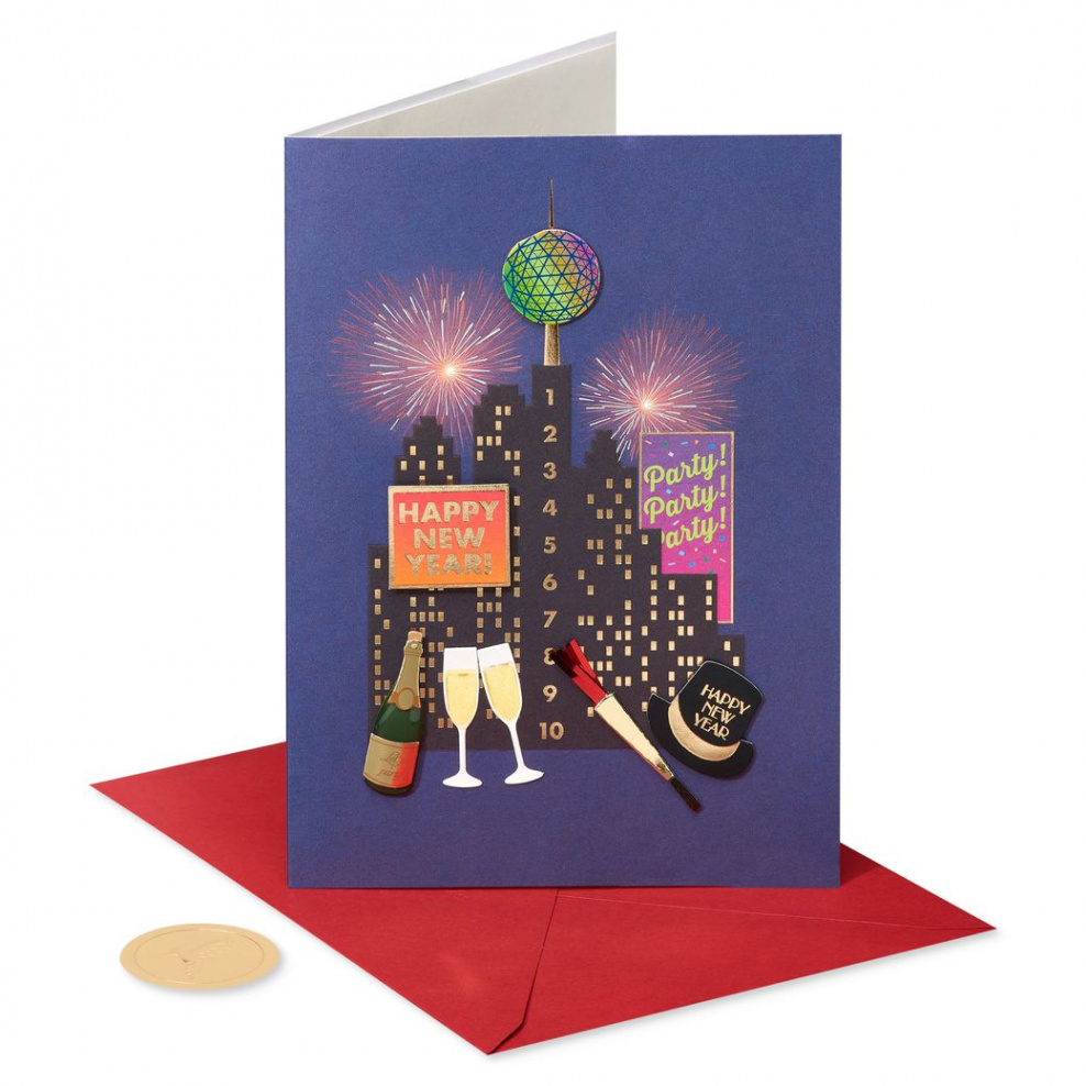Amazing And Happy New Years Greeting Card - Papyrus