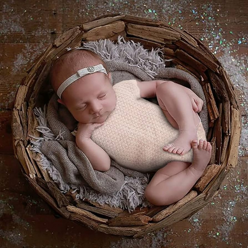 Baby Photo Shooting Costumes, Newborn Photography Props, Baby Girls Boys  Lace Romper Outfit Clothing Costume Newborn Baby Photography Props Props  Baby