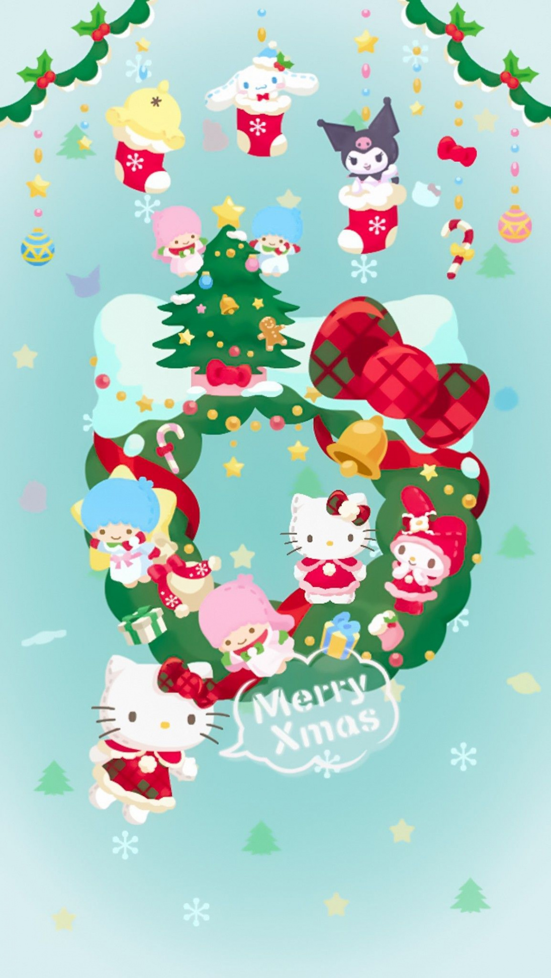 Background Sanrio Christmas Wallpaper Discover more Character