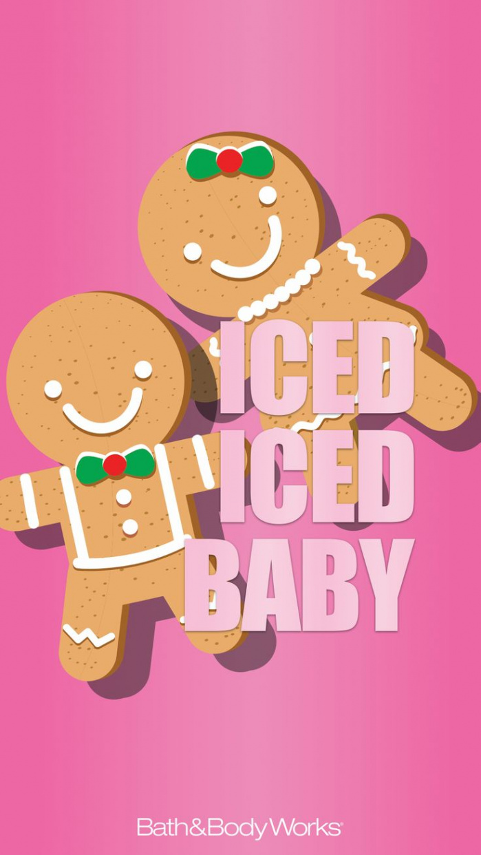 Bath & Body Works iPhone Wallpaper Iced Iced Baby  Funny