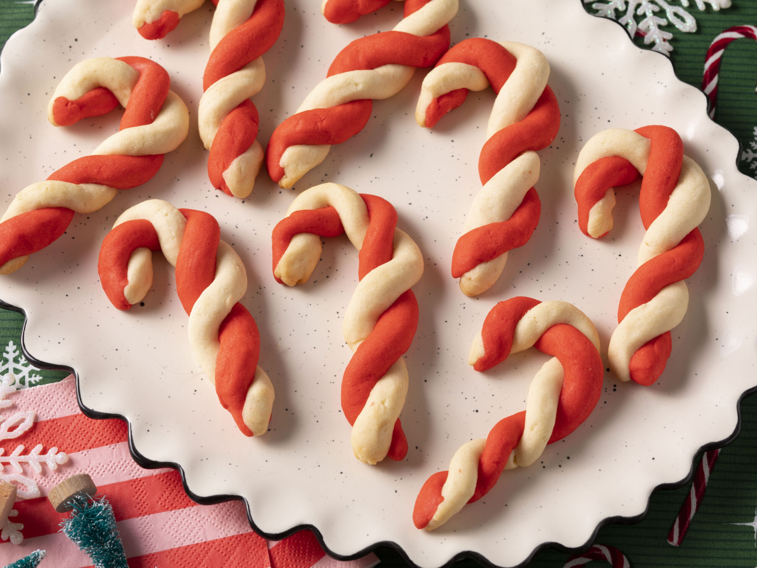 Candy Cane Cookies