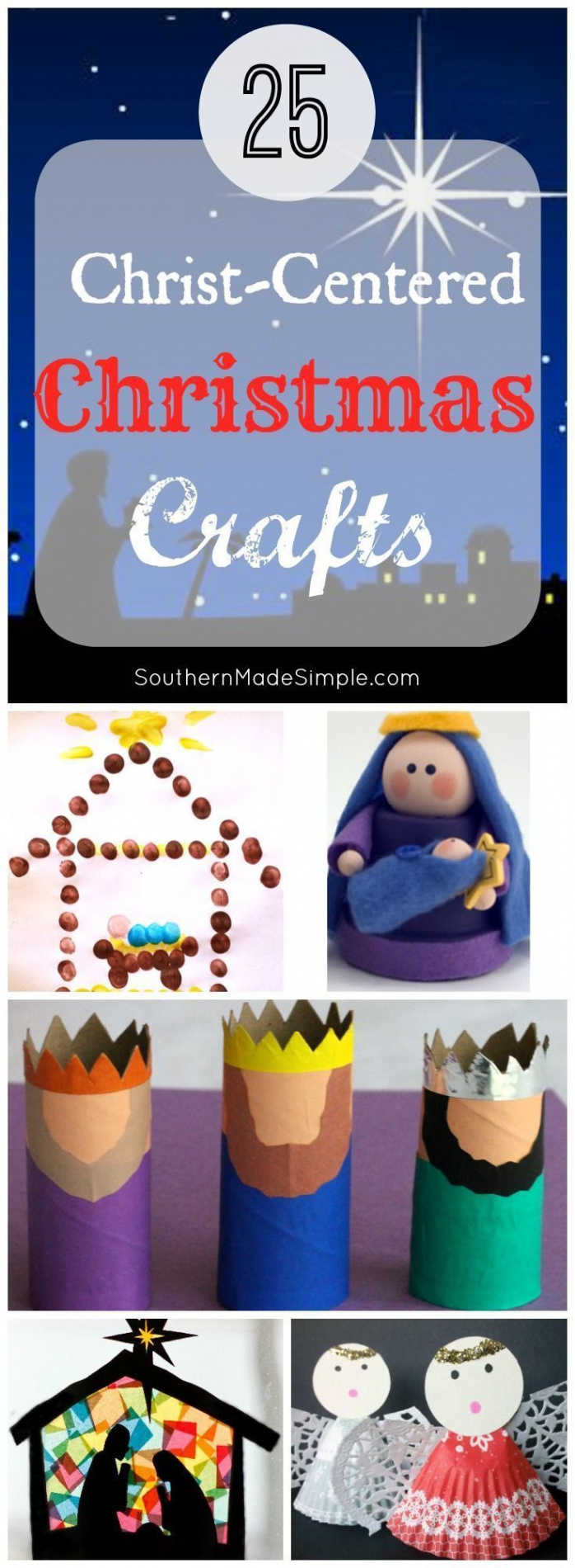 Christ-Centered Christmas Crafts for Kids - Southern Made