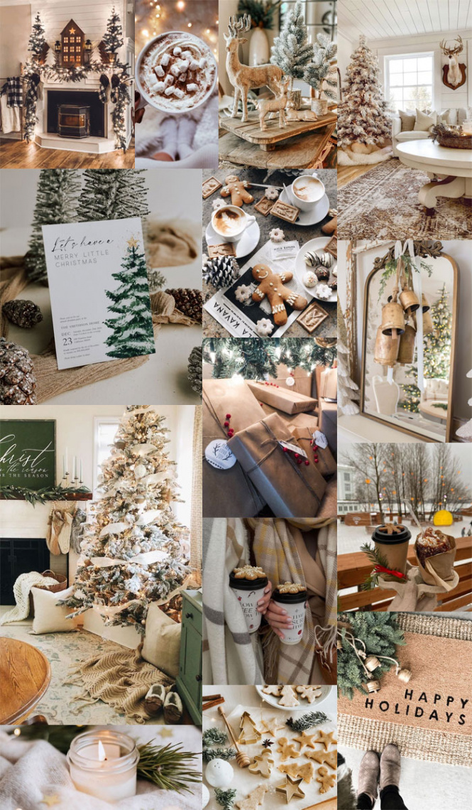 + Christmas Collage Aesthetic Ideas : Nordic Aesthetic Collage