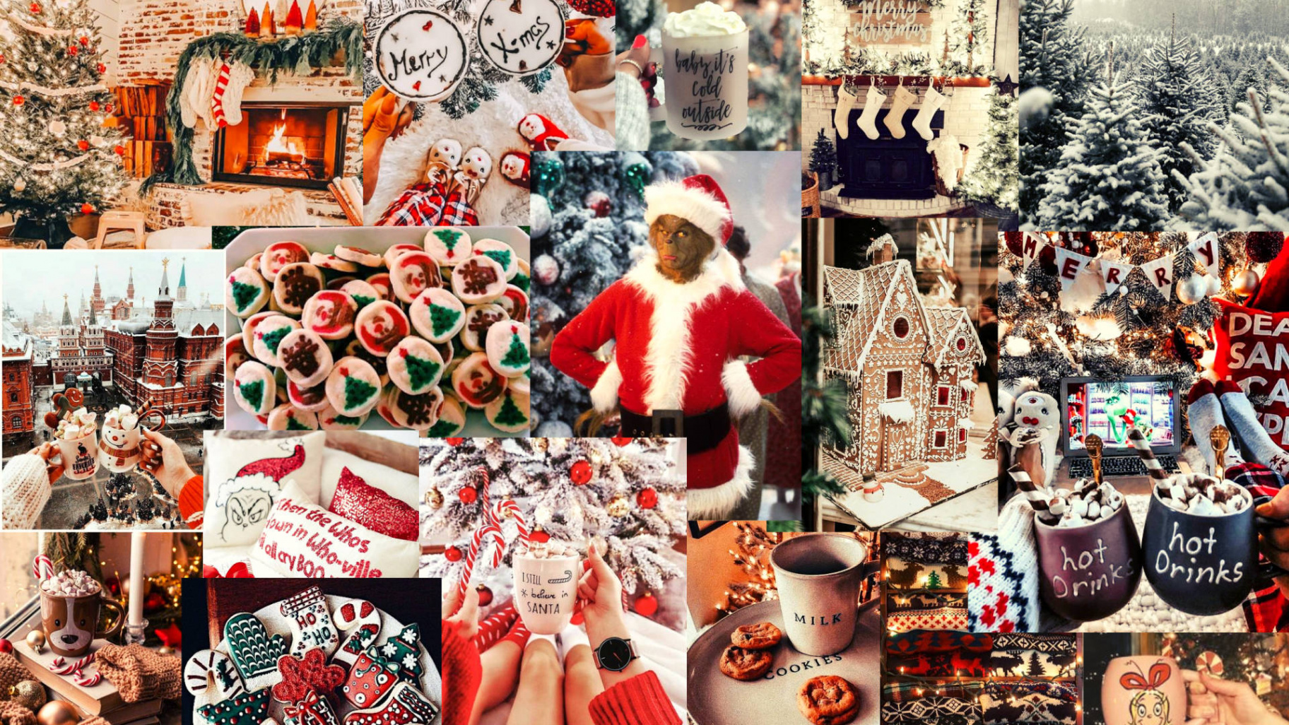 +] Christmas Collage Wallpapers  Wallpapers