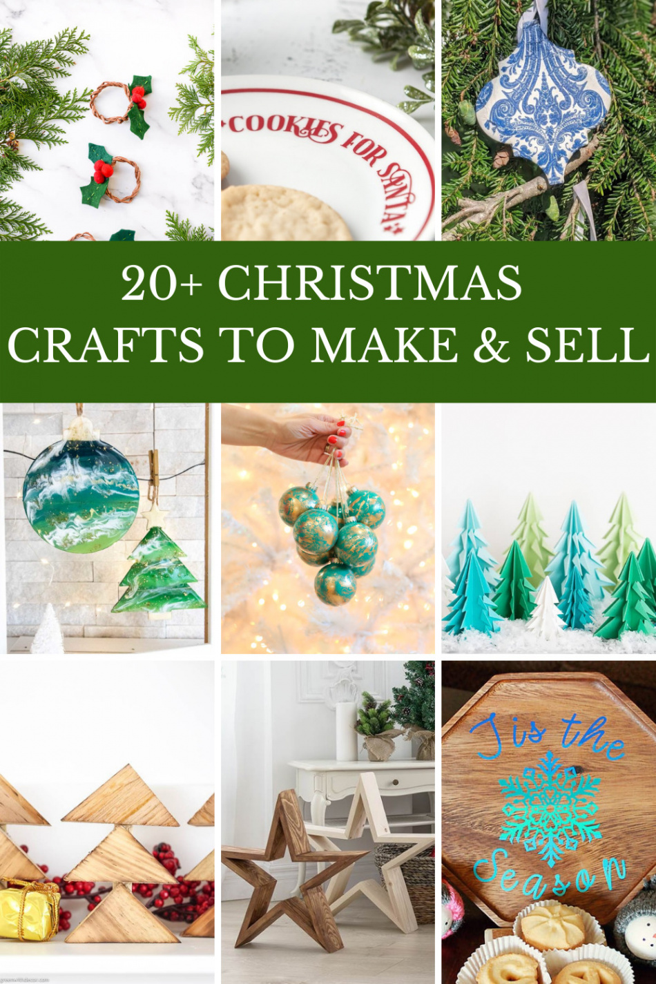 + Christmas Crafts To Sell start a side hustle! - THE SWEETEST