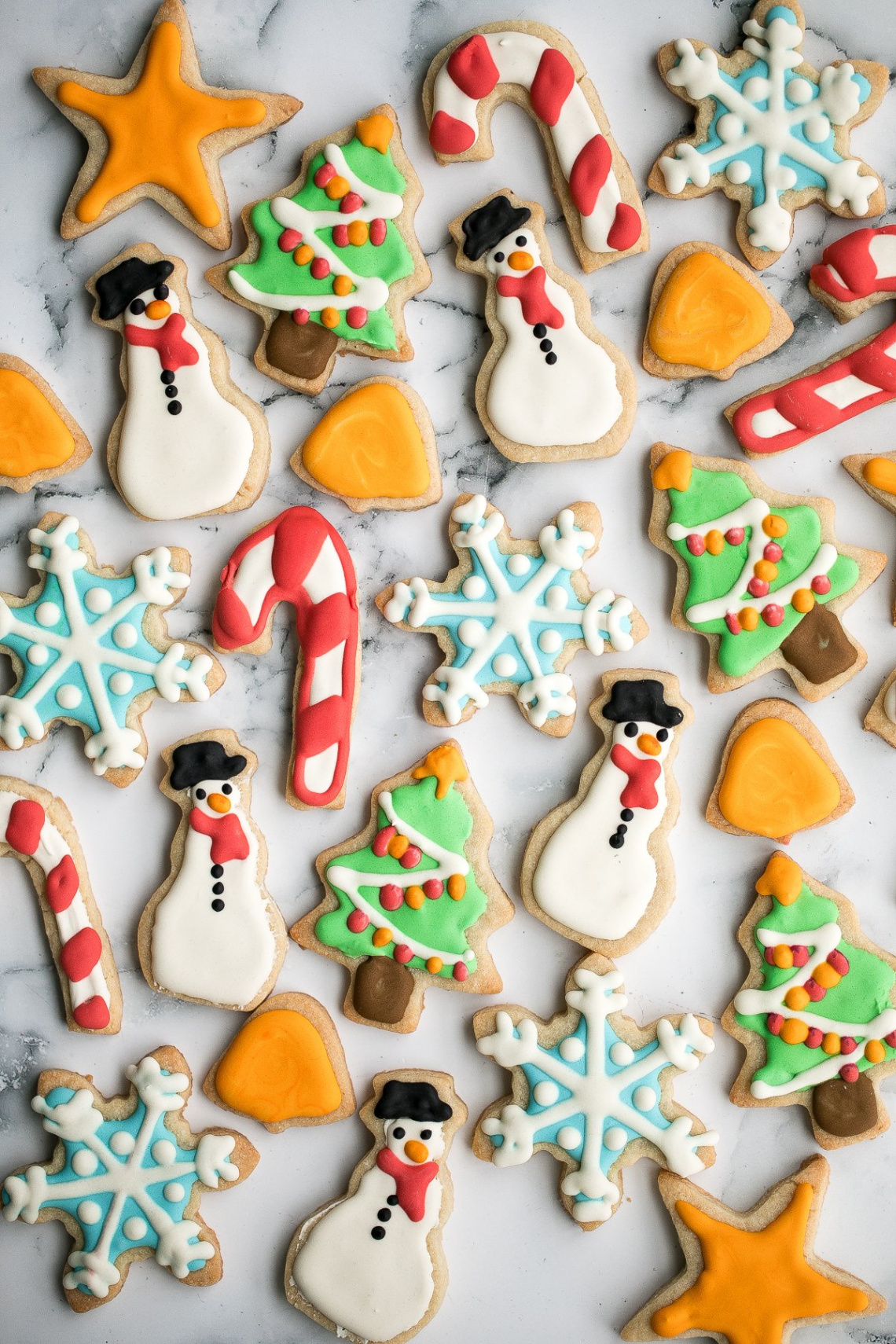 Christmas Sugar Cookies with Royal Icing