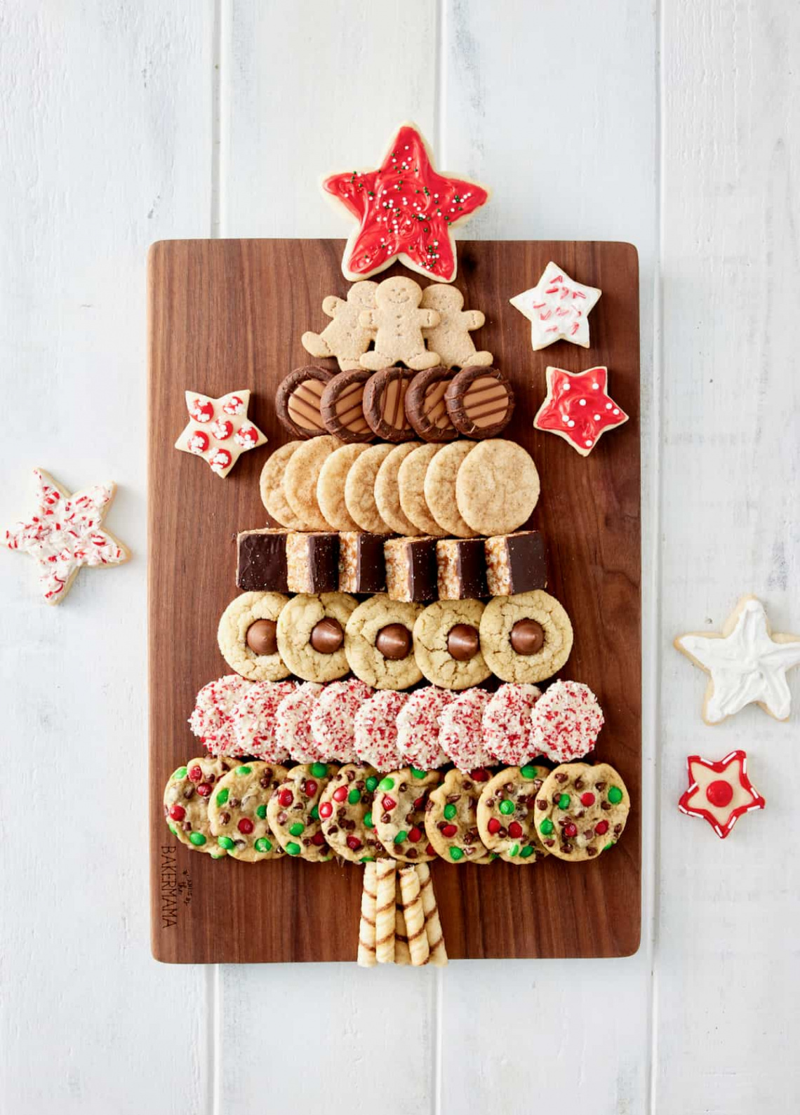 Christmas Tree Cookie Board - The BakerMama