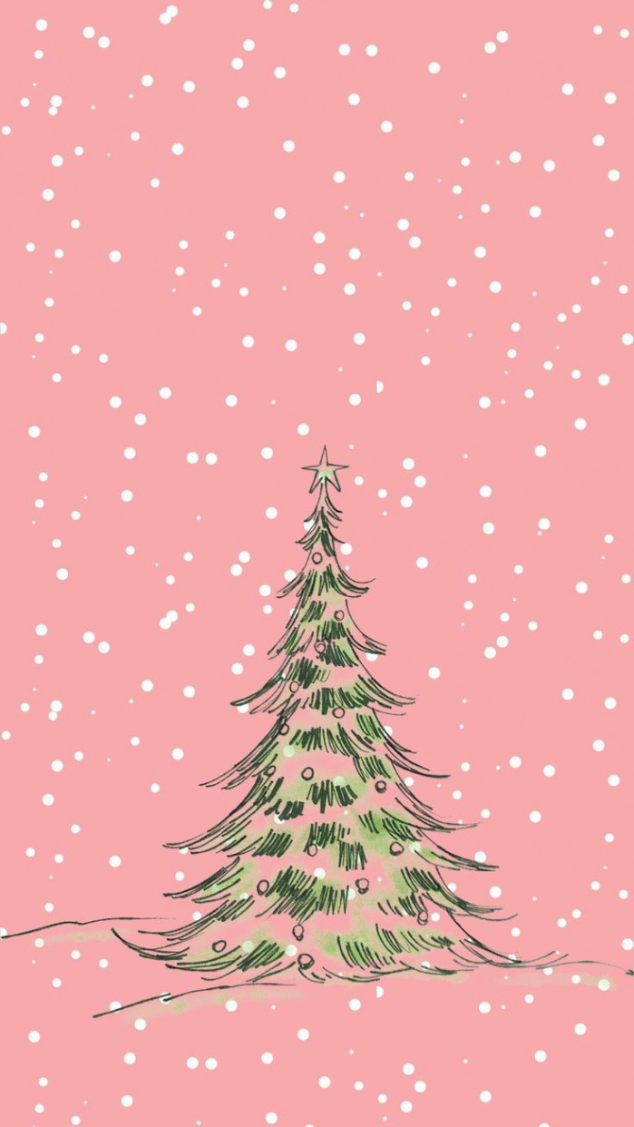 Christmas Tree Wallpaper  Wallpaper iphone christmas, Christmas