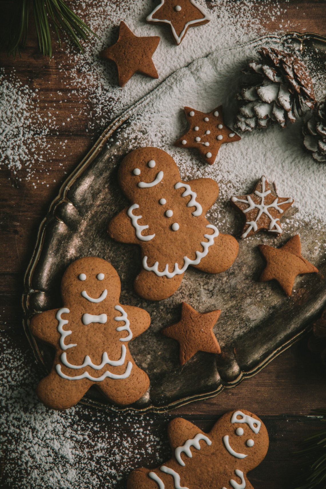 Classic Gingerbread Cookies - Cashmere & Cocktails