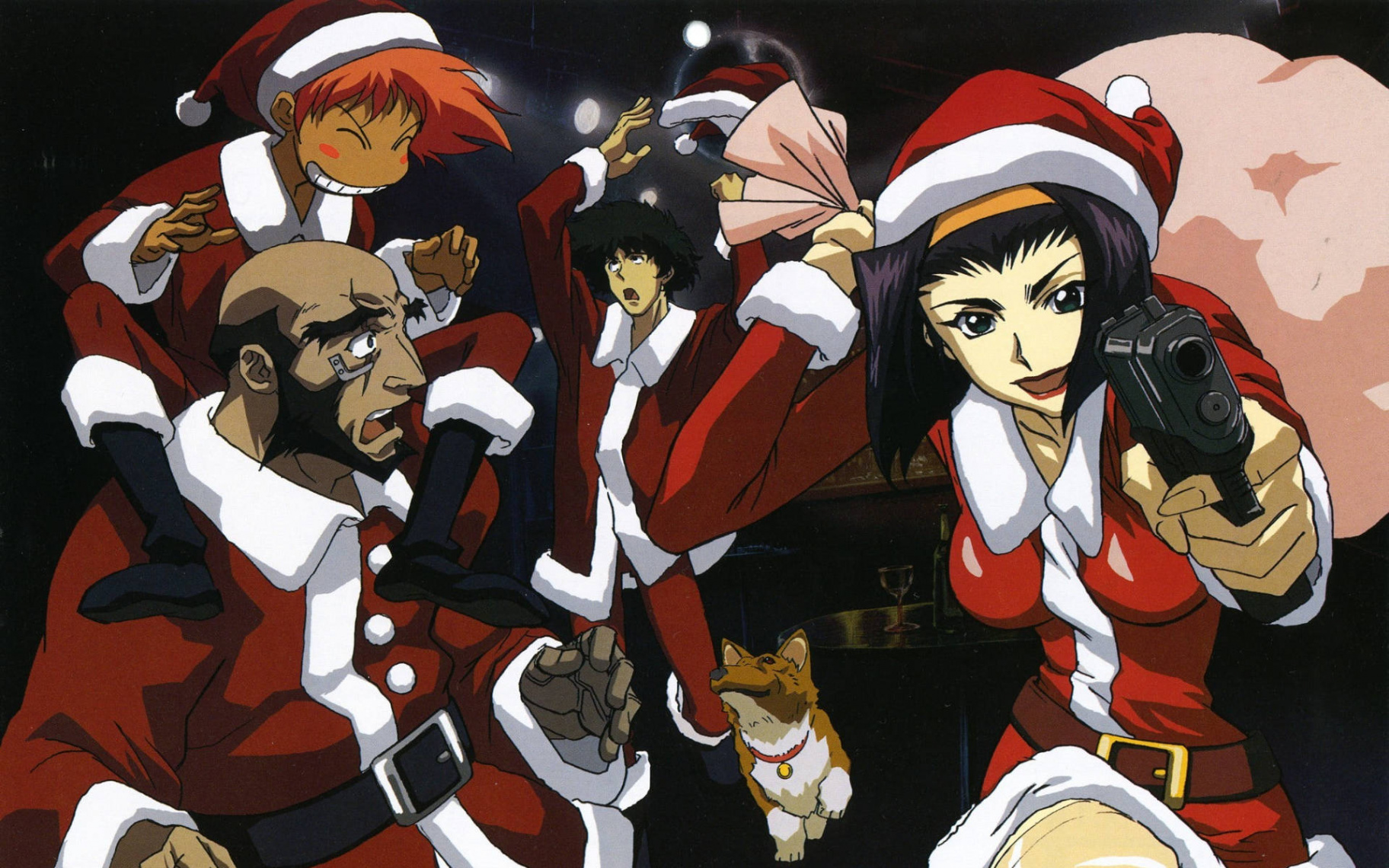 Download Cowboy Bebop Anime Christmas Wallpaper  Wallpapers