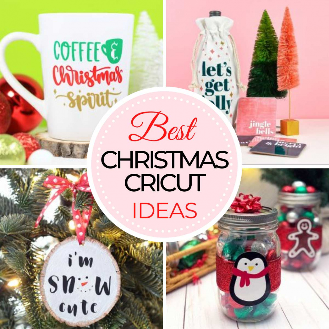 Easiest Christmas Cricut Ideas to Make Quickly  TREASURIE