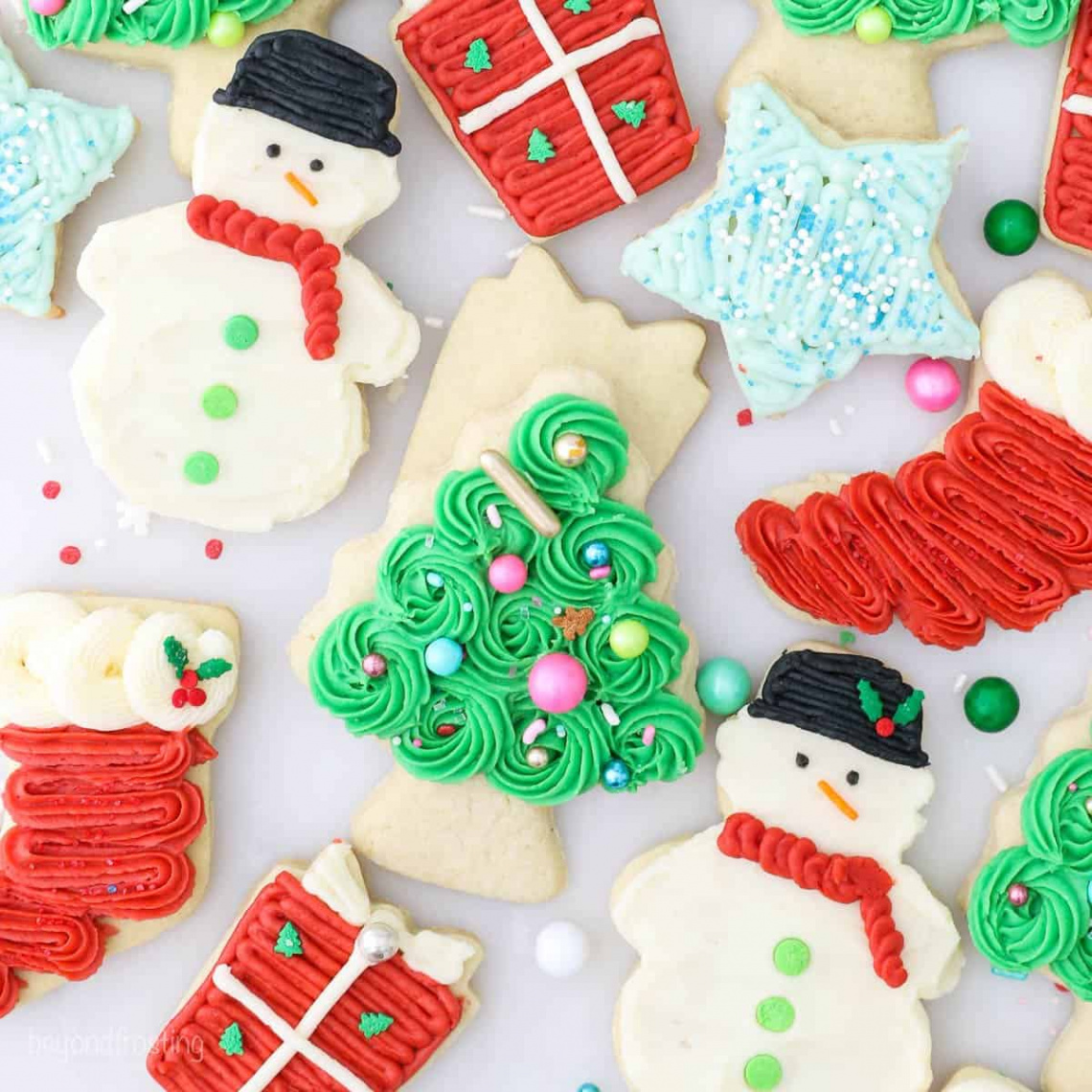 Easy Frosted Sugar Cookies