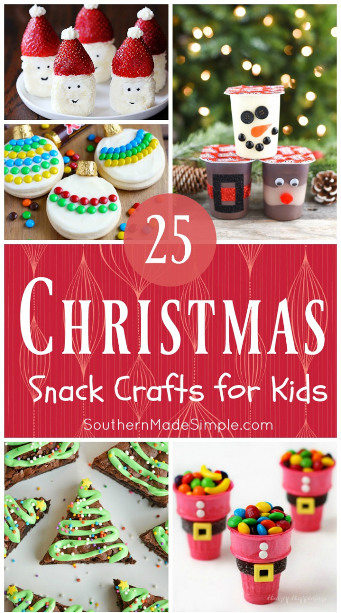 Edible Christmas Crafts for Kids - Southern Made Simple