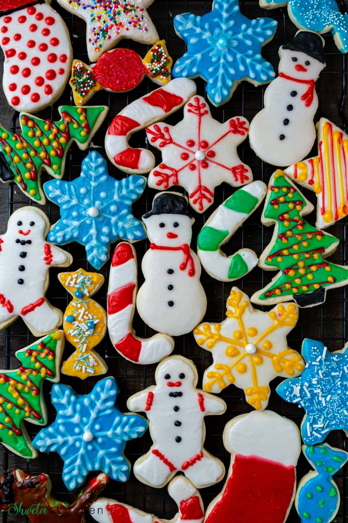 Eggless Sugar Cookies