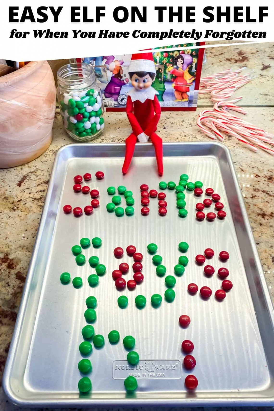 Elf On The Shelf Ideas for When You Have Completely Forgotten