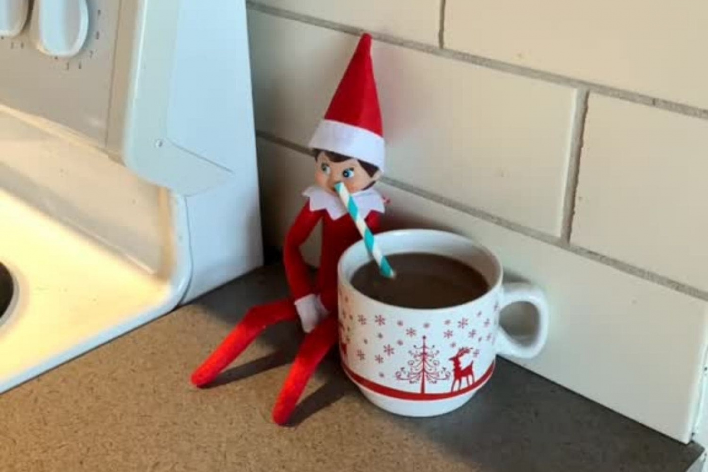 Elf on the shelf ideas for when you have completely forgotten